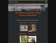 Tablet Screenshot of prodejpapousku.eu